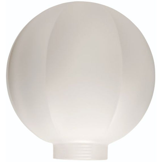 Globe D.100 Facettes Blanc Pd Vis 31,5Mm