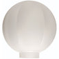 Globe D.100 Facettes Blanc Pd Vis 31,5Mm