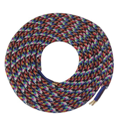 FS Cable rond couleurs mixtes 2 mètres 2 x 0,75mm2