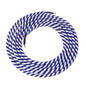 Cable rond spirale bleu blanc 2 mètres 2 x 0,75mm2