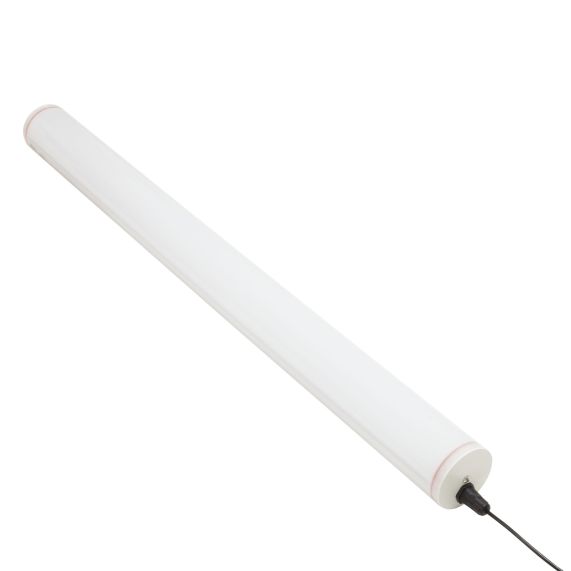 Sinope - Réglette étanche LED IP 68 Ø100x1217 40W 6000K 5200lm 120° PC Milky