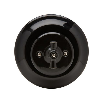 RETRO-INDUS switch porcelain flush mounted black