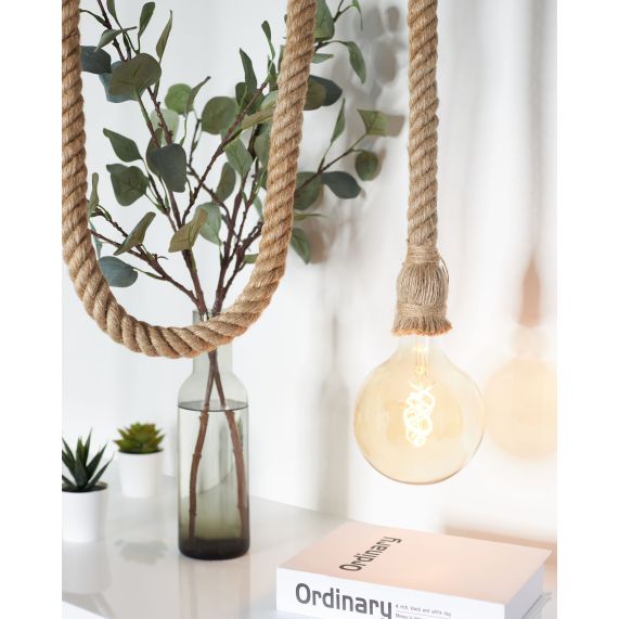 Câble en Chanvre avec douille 2x0,75mm ????25mm 2 Mètres