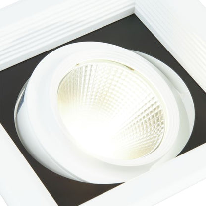 Jay - Spot encastré LED 200x200x107 enc.175x175 1x30W 4000K 2700lm 36° blanc
