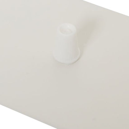 Square ceiling_4 holes_900x95x25mm_white