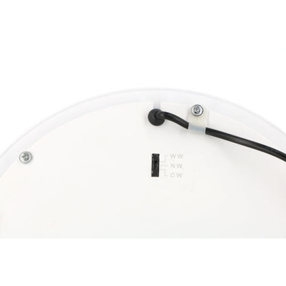 Downlight CCT blanc Remy 18W IP44 1620-1710lm 3000-4000-6000K 225x18 D205mm