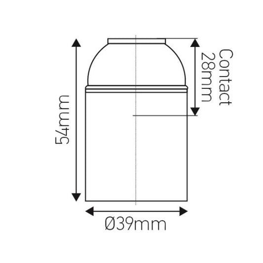 Douil.E27 Lisse Va Montee Noire