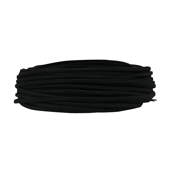 CABLE MEPLAT EQUIP.INT.RAYON.2X0,5 NOIR (CR 25m)