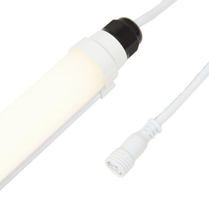 Themisto - Tube LED intégrée IP 65 1500x33x40 22W 3000K 2420lm 120° dépoli IK10