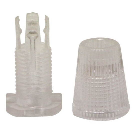 Serre cable transparent raccord m10x1 av capuchon