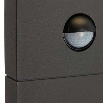 Jabbah II - Poteau lumineux LED 75x75x600 9W 4000K 690lm gris foncé