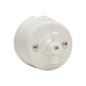 RETRO-CHARM switch porcelain surface mounted white