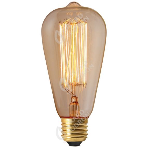 Edison Filament Métallique Droit 24W E27 2200K Cl. 3125460249930