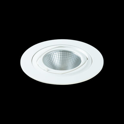 Simba - Spot encastré orientable LED Ø168x122 enc.Ø150 35W 4000K 3000lm 36° blanc