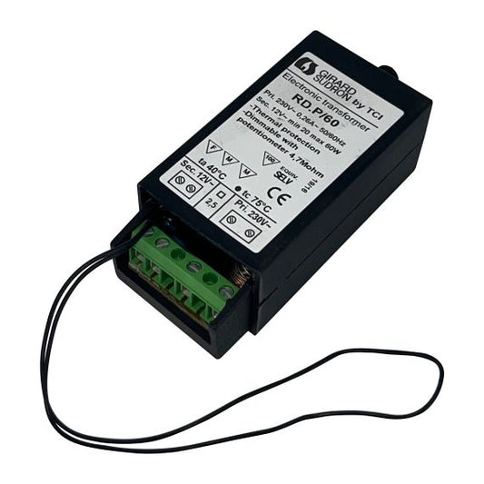 TRANSFO ELECTR.20-60W 230/12V