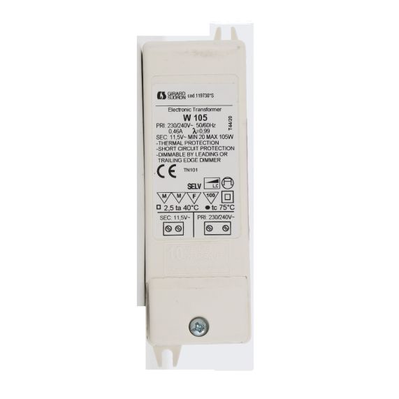 TRANSFO ELECTR. 35-105W 230/12V