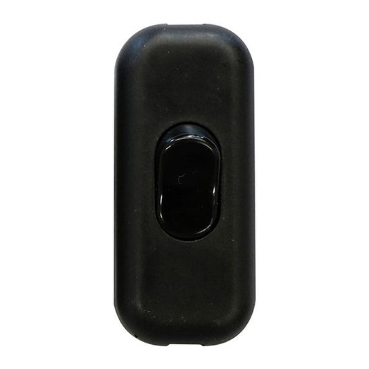 Interrupteur à main Noir 2pôles+Terre