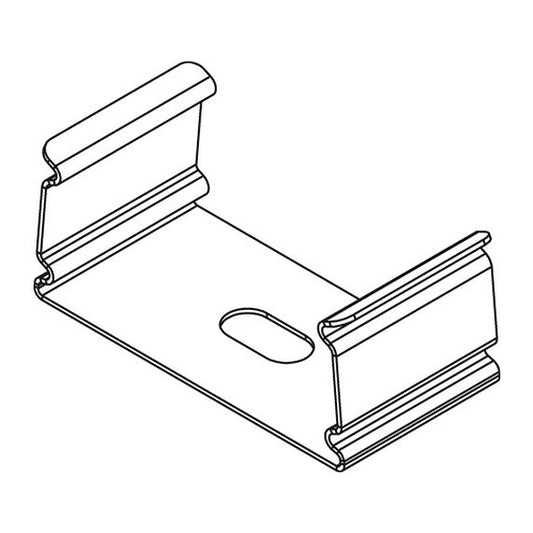 Patte de fixation pour profile aluminium d’angle 90-45° 18.5x18.5