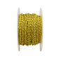 CABLE TORSADE 2X0,5 TRESSE RAYONNE OR (TOURET 50M)