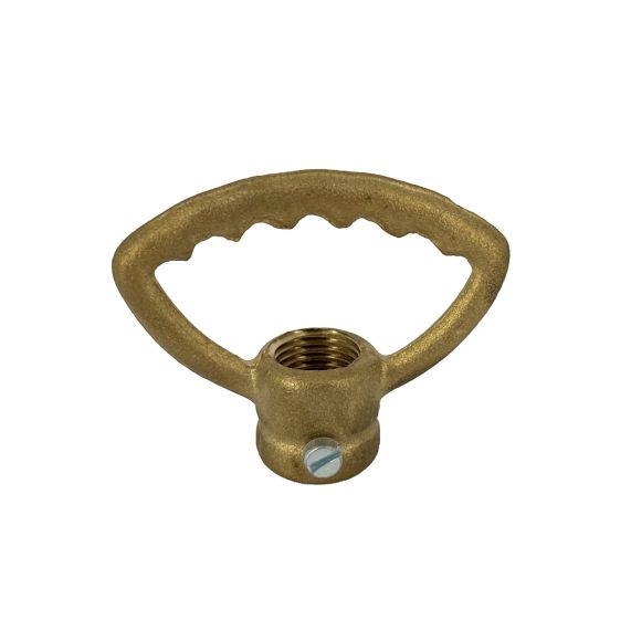 ANNEAU CRANTE LAITON FONDU VA F.10X1