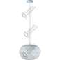 Suspension E27 Max.60W abat-jour Blanc extérieur / intérieur cable PVC L.150cm Blanc