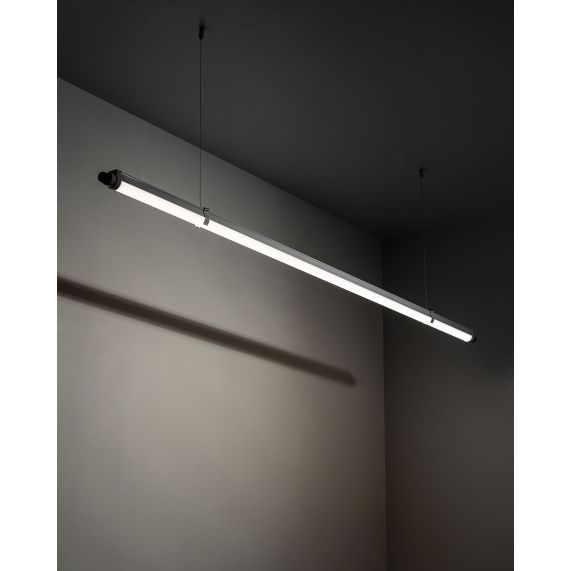 Themisto - Tube LED intégrée IP 65 1500x33x40 22W 3000K 2420lm 120° dépoli IK10