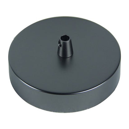 Pavillon acier sortie simple Ø100mm gris anthracite mat