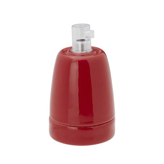 Douille Céramique E27 Rouge EAN 3125461875411