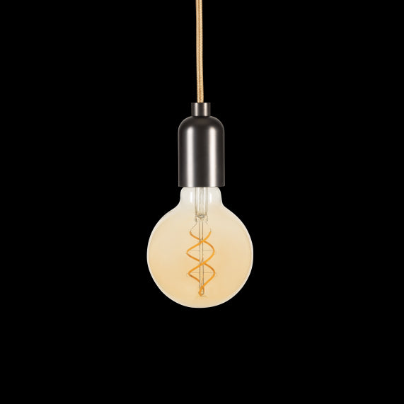 Globe G95 Filament LED Twisted 8W 500lmE27 2000K Amb DIM