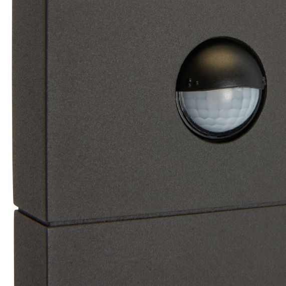 Jabbah II - Poteau lumineux LED 75x75x1000 9W 4000K 690lm gris foncé