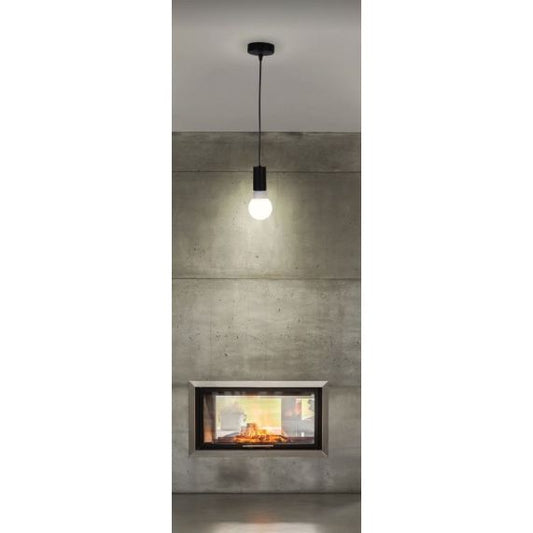 FS EL Suspension E27 Max.40W Noir Mat cable L.100cm Noir