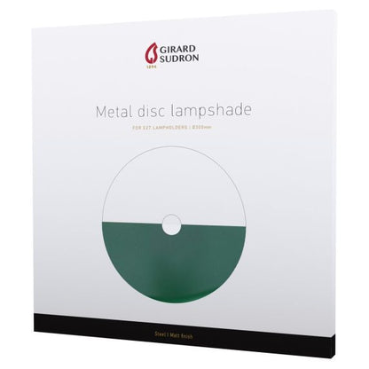 Abat-jour métal disque ø300mm vert sapin