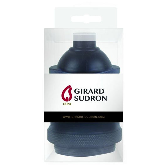 Douille E27 aluminium ø50mm H.72mm noir mat