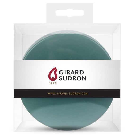 Pavillon acier sortie simple Ø100mm vert sapin