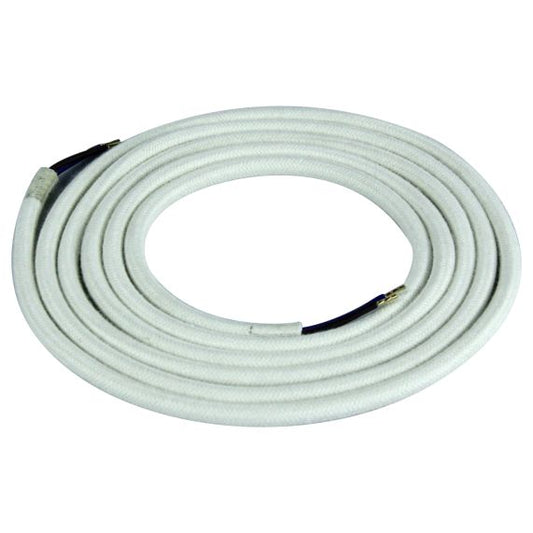 Câble text. coton rond 2 x 0.75mm² L.2m crème EAN 3125463020000