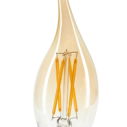 Candle CV4 Filament LED 5W E12 2500K 420Lm Dim. Amb.