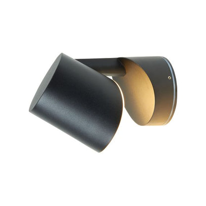 Elypte - Eclairage résidentiel 12,5W 3000K 600lm 108x108x173mm CLI IP54 Dark Black