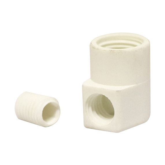 Serre-Cable Vis Blocage Nyl.Blanc F.10X1