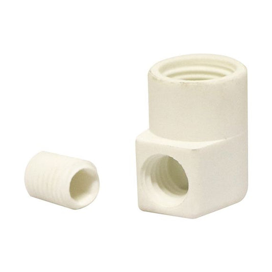 Serre-Cable Vis Blocage Nyl.Blanc F.10X1