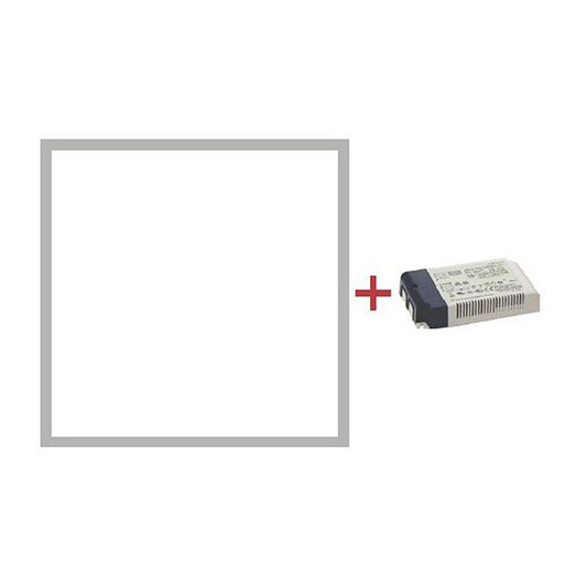 FS Dalle LED 600x600 36w 4000k 3000lm IP40 UGR<21 + Driver max 48W Dali Dim simple