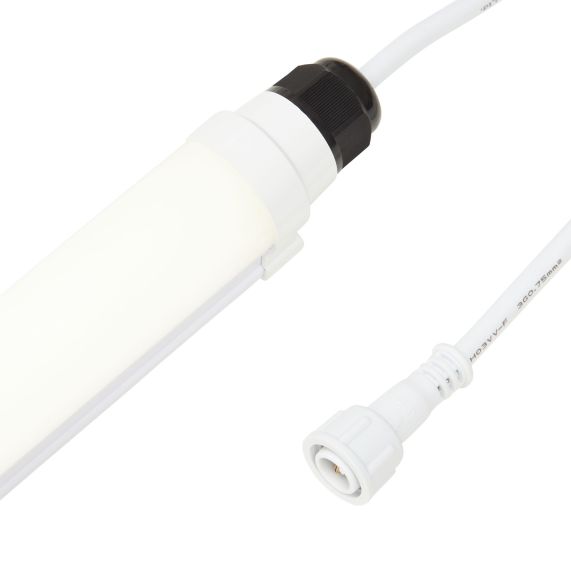 Themisto - Tube LED intégrée IP 65 1500x33x40 22W 4000K 2530m 120° dépoli IK10