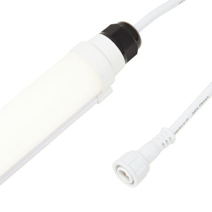 Themisto - Tube LED intégrée IP 65 1500x33x40 22W 4000K 2530m 120° dépoli IK10