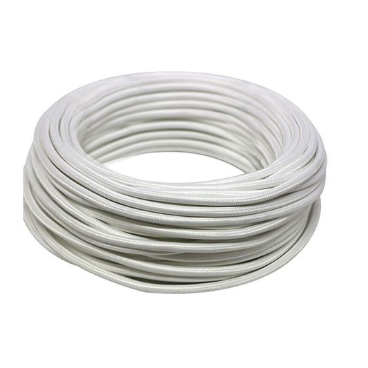 CABLE H03VVF ROND 2X0,75 TEXT.BLANC (CR 25m)