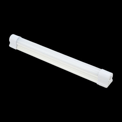Dione - Batterie tube LED 340x33.5x39 6W 6000K 700-360-75lm 120° argent Dim