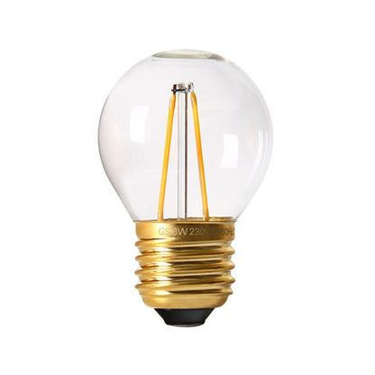 ***PRIX DESTOCKAGE*** Sperique Filament Led E27 3W 300Lm 2700K 360° Claire 25000H
