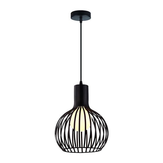 FS EL Suspension E27 Max.60W abat-jour Noir Mat extérieur / intérieur cable PVC L.150cm Noir