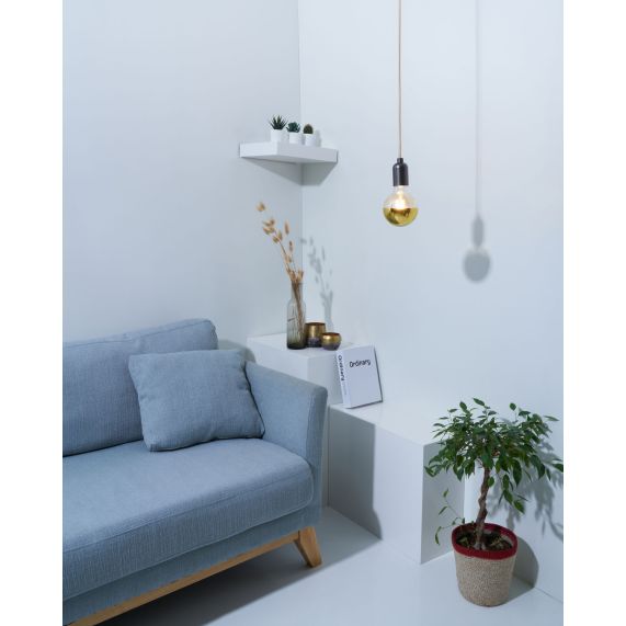 Globe D95 Filament LED Calotte Doré 8W E27 2700K 806Lm Dim