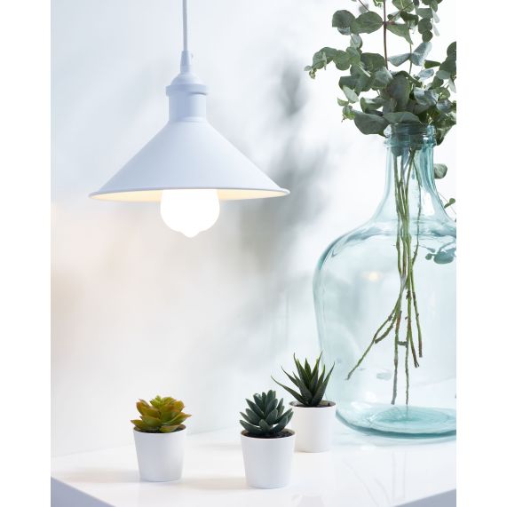 Edison ST64 filament LED 10W E27 2700K 1250Lm Opaline Dim