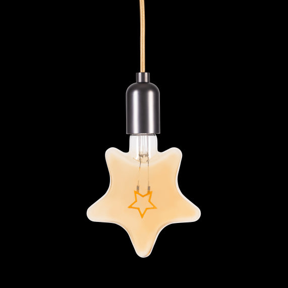 Ampoule E27 Etoile filament Etoile  2,5W 140x55x180mm 125lm 2000K