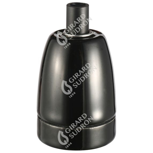 Douille Céramique E27 Noire